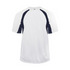 Badger Sport Hook Tee (414400-028904), Color 'White/Navy'